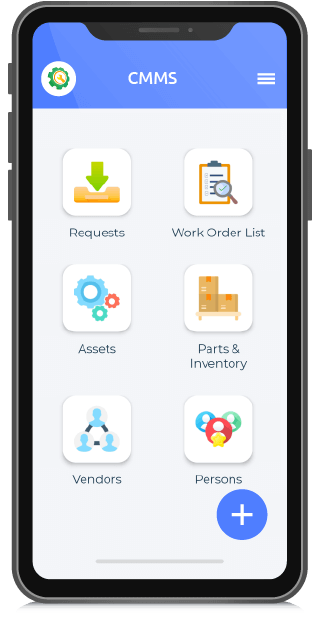 CloudApper-CMMS-software-mobile-app-dashboard